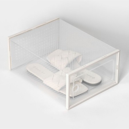 Shoe storage box with a Middle Size shade door, 24 × 33 × 14 cm, 2 pcs-5