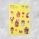 Paper stickers "Sweet mood", 14 × 21 cm