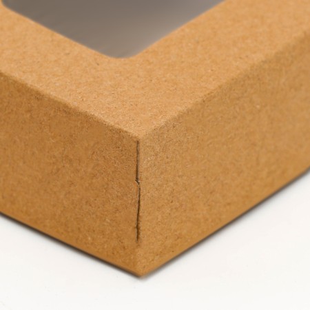 Container for removal, with a window, craft, 10 x 8 x 3.5 cm, set 10 pcs.-2