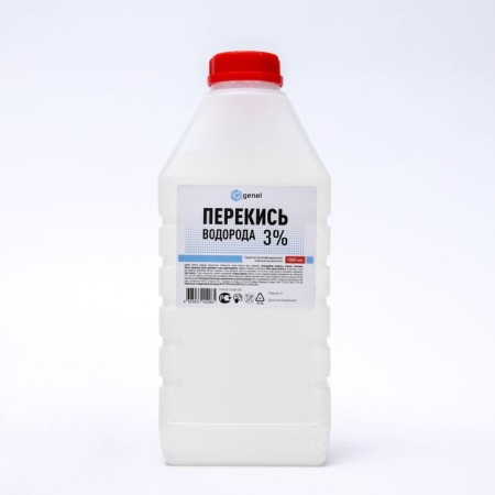 Hydrogen peroxide 3%, disinfectant, 1 liter