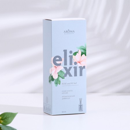 Diffusor aromatic Elixir "Rose and Fig Leaf", 50 ml-2