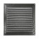 Ventilation grate Zein Lux RM3030SR, 300 x 300 mm, with a grid, metal, silver