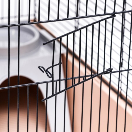 Cage for chinchilla "Pijon" No. 19, collapsible, 58 x 40 x 49, beige-4