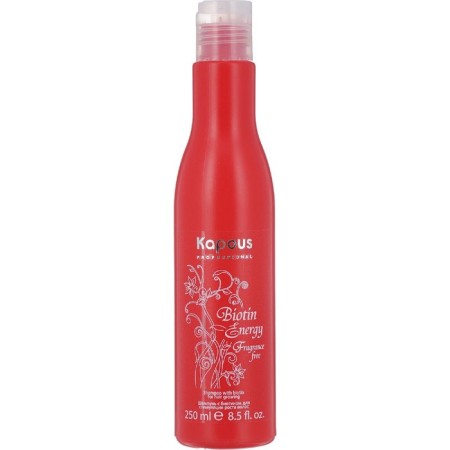 Kapous Biotin Energy shampoo, strengthening, to stimulate hair growth, with biotin, 250 ml