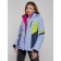 Ski jacket women's winter, size 50, purple color
