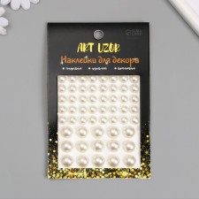 Sticker of plastic rhinestones 