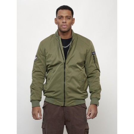 Male bomber, size 48, khaki color-4