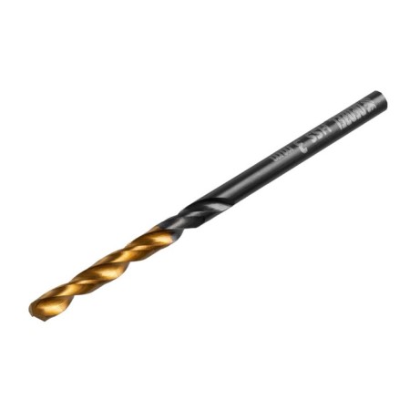 Denzel 717204, HSS-Tin, Golden Tip, 10 pieces, 3 mm-1