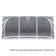 AIRLINE hood soundproof sound insulation, non-woven canvas with foil. coating, 135x60 cm