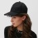 Women's cap Minaku with rings Black color, rr 56-58