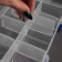 Organizer for needlework, with a suspension, with removable cells, 8 departments, 20 × 13.5 × 4.5 cm, the color is transparent