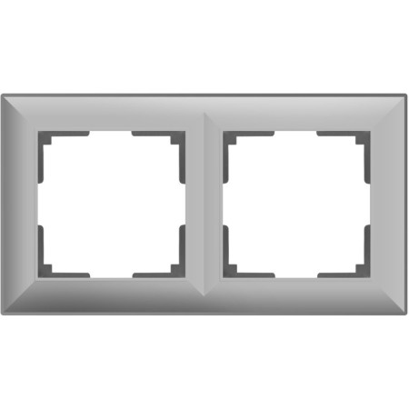 Frame for 2 posts WL14-FRAME-02, silver color