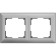 Frame for 2 posts WL14-FRAME-02, silver color