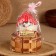 The charm-cap "Be healthy, live rich", on a barrel, 14 x 12 cm, mix