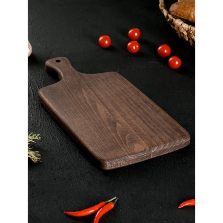 Set of cutting boards on the stand Wild Kitchen, 37.5 × 17.5 × 2 cm and 32 × 15 cm, BUY Dark-2