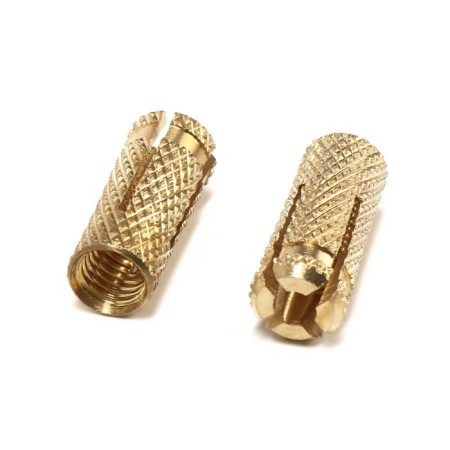 Anchor scrap, clogged, brass, galvanized, m8x30 mm, 100 pcs-2