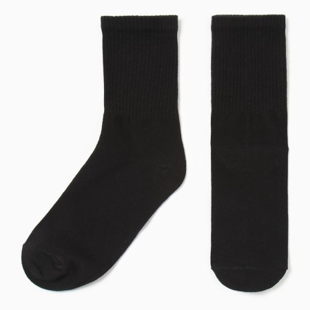 Women's socks, black color, size 35-38