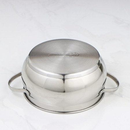 Medea pan, 3.2 l, d = 20 cm, capsule, glass cover, induction-2