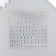 Stick plastic rhinestones "different diameter" 10.5x16 cm