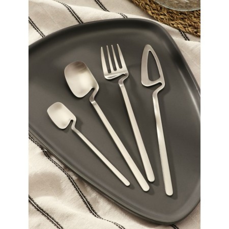 A set of cutlery of stainless steel Magistro Wave, 4 objects, silver color-2
