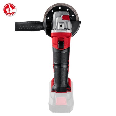 Corner grinder battery. Zhrov Ushm-18-125, 18 V, D = 125x22.2 mm, M14, without ZU and AKB-8