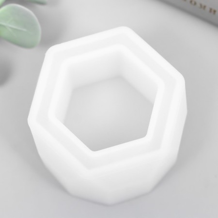 Mold Silicon "Summary Hexagon" 5.5x5.5x3.5 cm