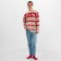 New Year. Knitted jumper KAFTAN Scandinavia size 44, red