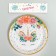 Paper plate "Unicorn", set of 10 pcs.
