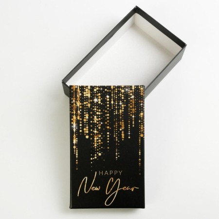 Gift box "Golden Year", 14 x 8.4 x 4.5 cm, New Year-4