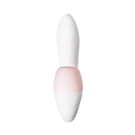 Satispyer Supernova vibrator, with a vacuum-wave stimulant, 16.9 cm, silicone, white color-8