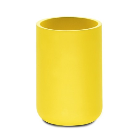 Young glass, yellow color