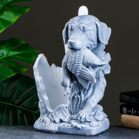 Standing for the bottle "Hunting" Antik, 45x25x35cm-4