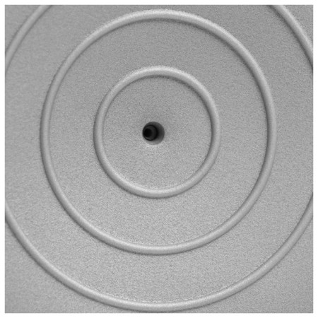 Semisphere Massage ONLYTOP, 16x16x9 cm, gray color-3