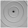 Semisphere Massage ONLYTOP, 16x16x9 cm, gray color