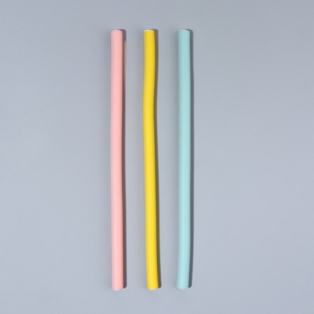 Bigudi "Boomerang", D = 1 cm, 24 cm, 10 pcs, color mix-2