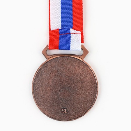 Thematic medal 197 "Football", bronze, d = 5 cm-2