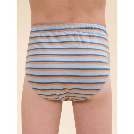 Panties for boys, height 110 cm, jeans, blue, 3 pcs-10