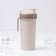A bottle for cold drinks with a loop, 400 ml, the color is lightweight