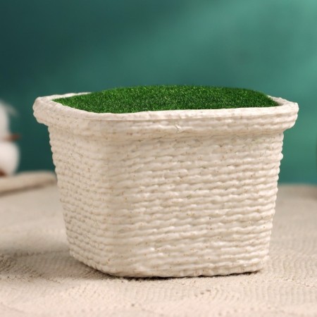 Floristic Kashpo "Basket" 10x10x6cm-2