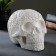 Figure "Skull Carved" White, 13cm