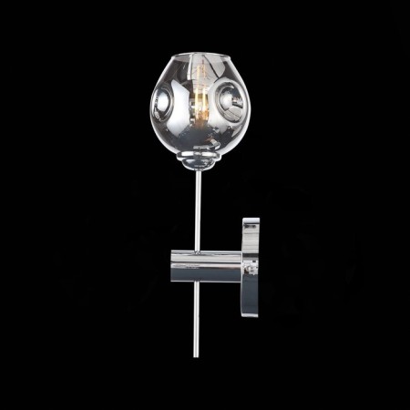 Wall lamp ST LUCE. SL1500.101.01. Fovia. 1x40 W, E14, 12x37 cm, color chromium-4