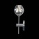 Wall lamp ST LUCE. SL1500.101.01. Fovia. 1x40 W, E14, 12x37 cm, color chromium