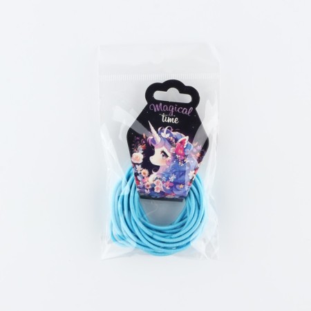 Hair gum "Magical Time" 18 pcs., Diam. 4 cm-5