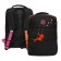 Youth backpack 40 x 28 x 16 cm, Grizzly, ergonomic back, laptop department, black