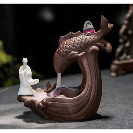 Set of incense on the stand "Fish" 13x12cm-9