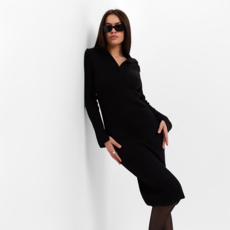 Women's dress MIST MIDI, p. 42, black-2