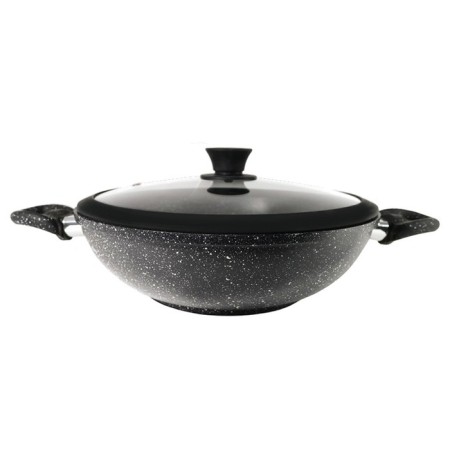 Steven of the Wok Panairo Chief Induction, induction, with a lid, the handle Soft-Touch, D = 28 cm