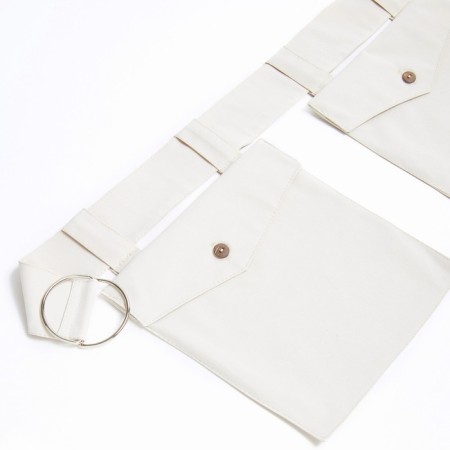 Women's shirt minku: Casual Collection Milk color, river 44-14