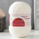 Yarn "Moscow Region" 50% wool, 50% acrylic 250m/100g (01, white)