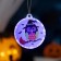LED toy "Ovova-Vedima" 8 cm, batteries AG13x3, glow of multi